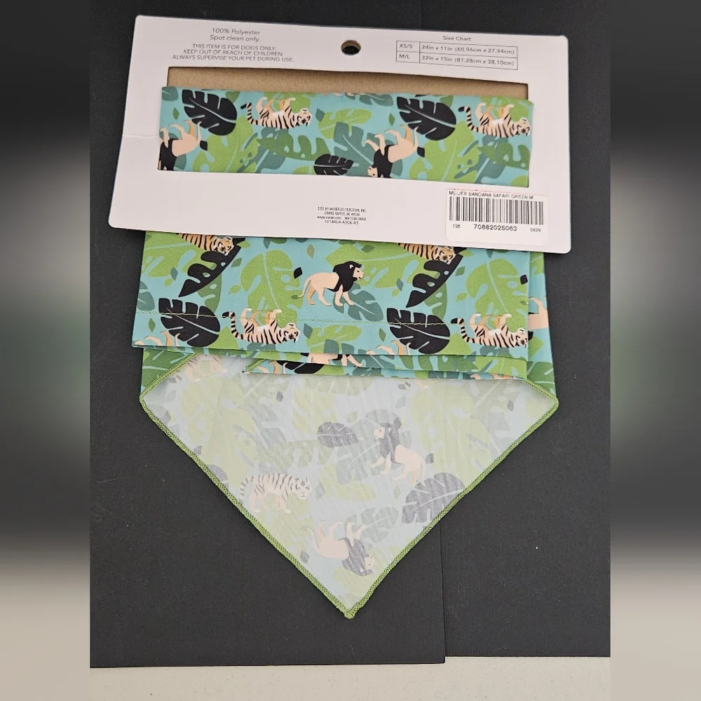 Safari Pet Bandana NWT
